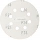 Круги абразивные шлифовальные перфорированные на ворсовой основе под "липучку" (Р24, 125 мм, 5шт.),  CUTOP Profi