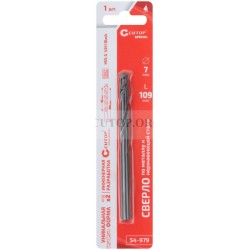 Сверло по металлу cutop special, hss-g, 7 х 109/62 мм (1 шт)